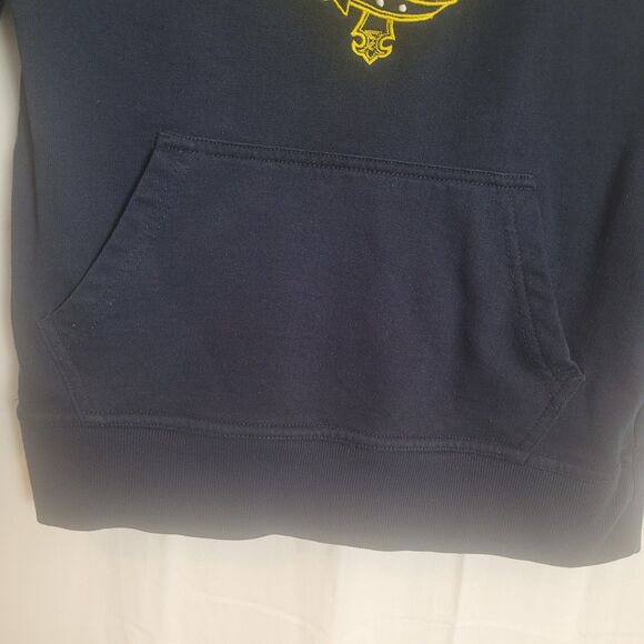 University of Oxford Crest Hoodie Sweatshirt Kids Size 9/10 Years Blue Pullover - Picture 4 of 12